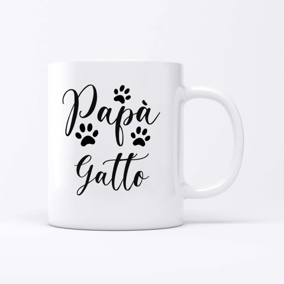 Papa gatto - Tazza Personalizzata
