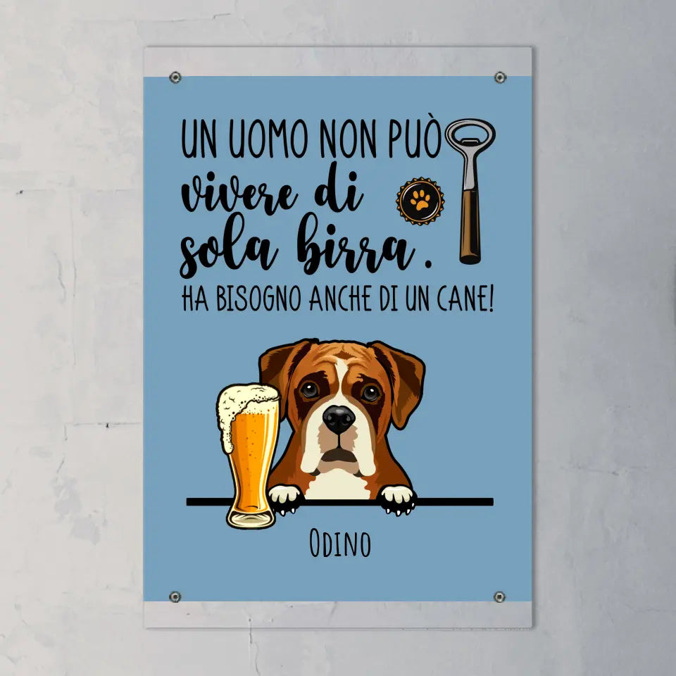 Birra & Bau - Targa personalizzata