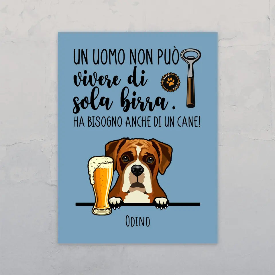 Birra & Bau - Targa personalizzata