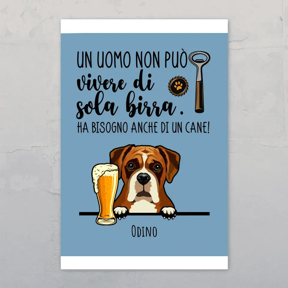 Birra & Bau - Targa personalizzata
