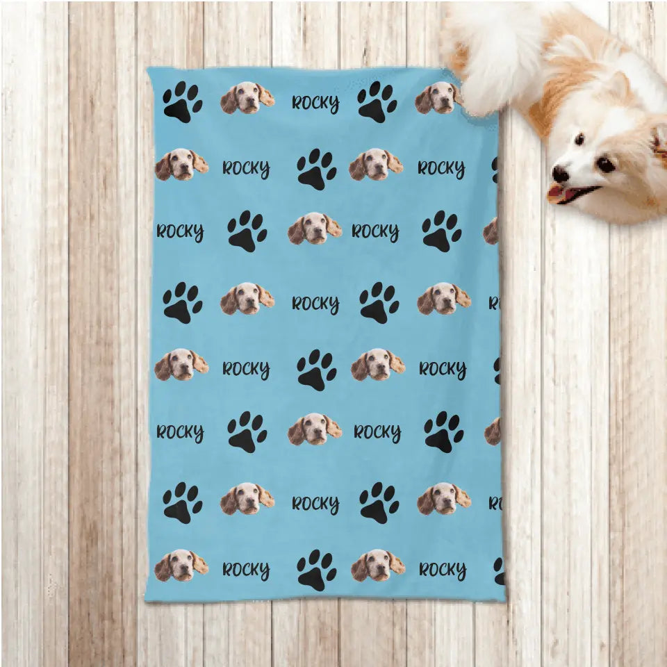 Stampa con foto - Plaid per animali domestici personalizzato