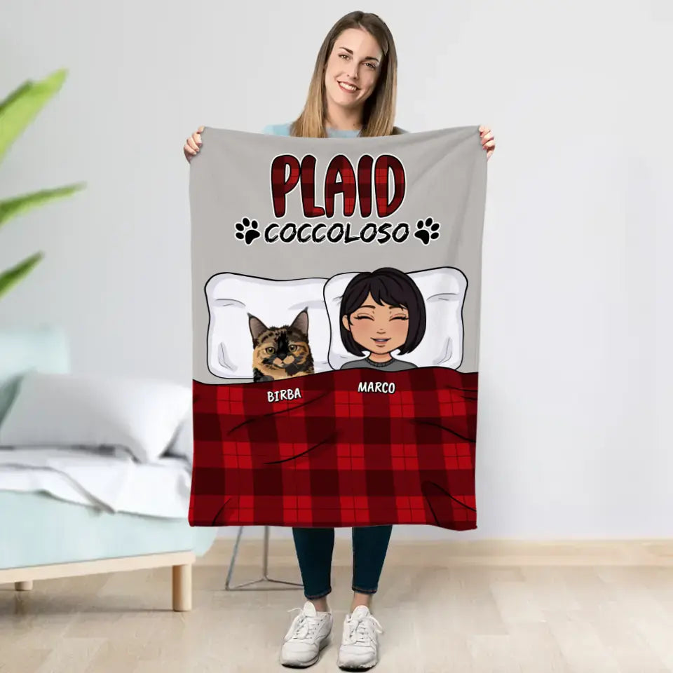 Plaid coccoloso - Plaid personalizzato