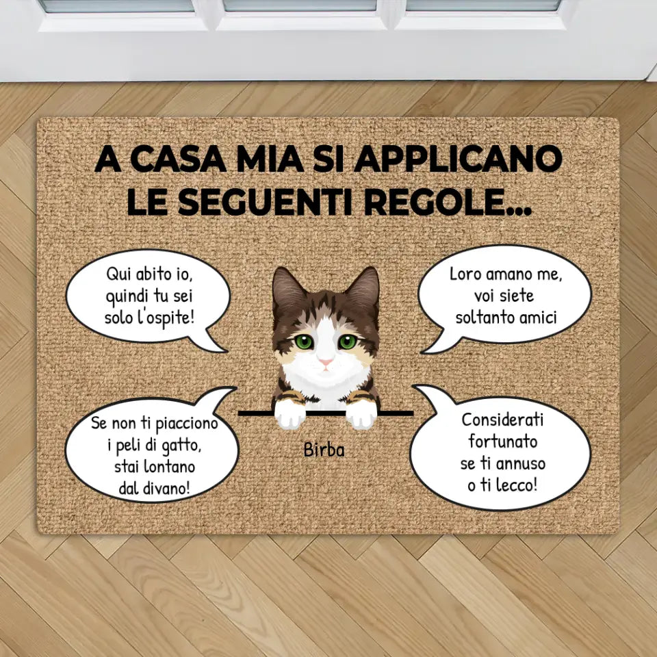 Le mie/nostre regole - Zerbino personalizzato