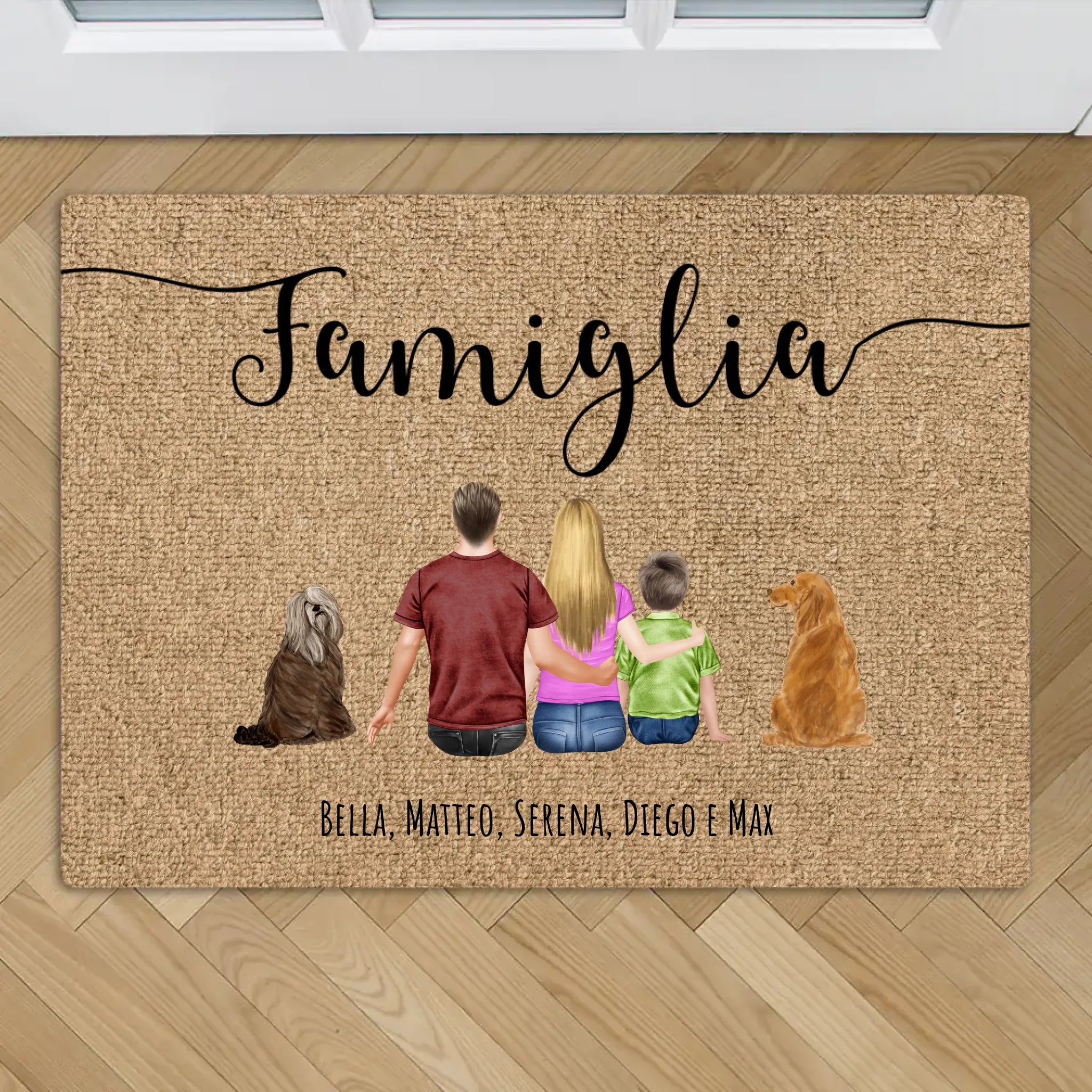 Regalo Di Famiglia Personalizzato, Stampa Di Famiglia - Foto 3