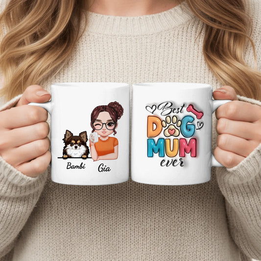 Tazza personalizzata - La miglior mamma di animali (effetto 3D)