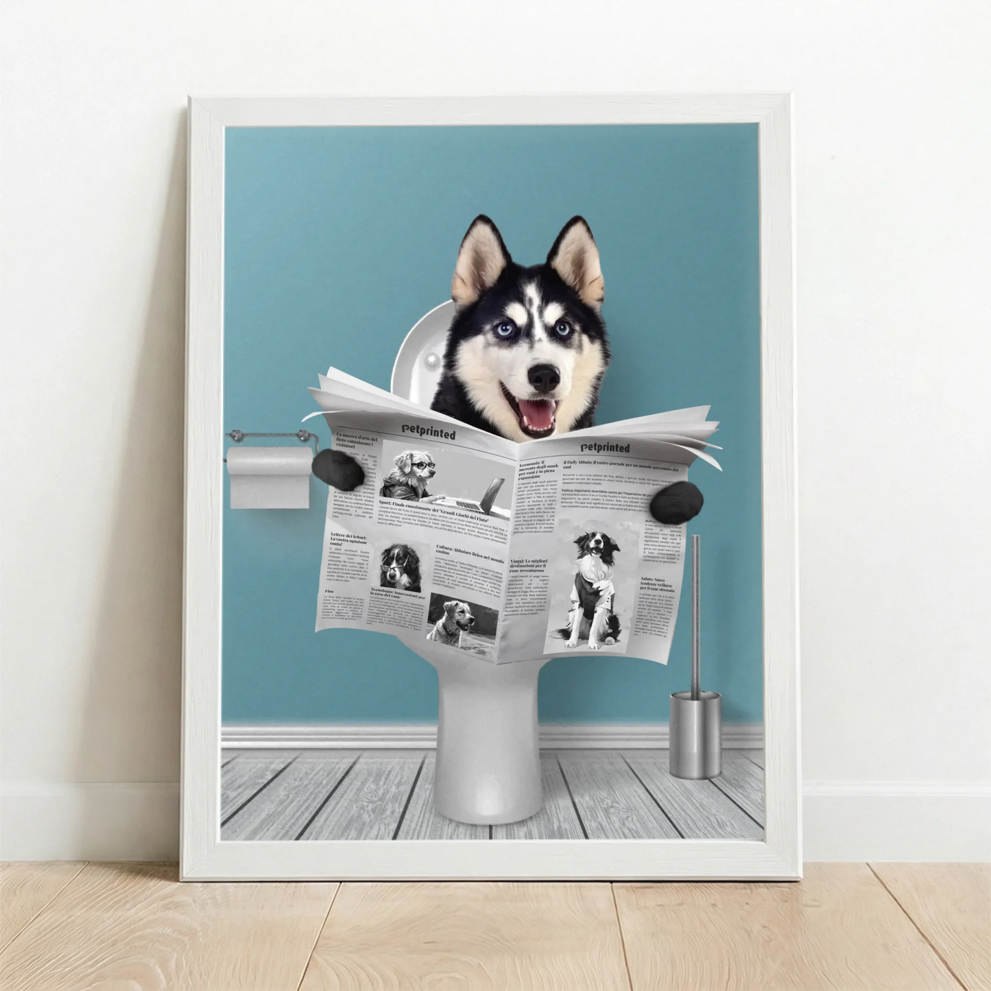 Framed Poster white