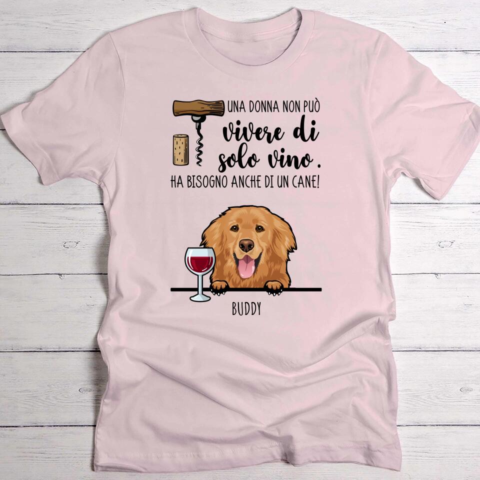 Vino & Bau - Maglietta Personalizzata