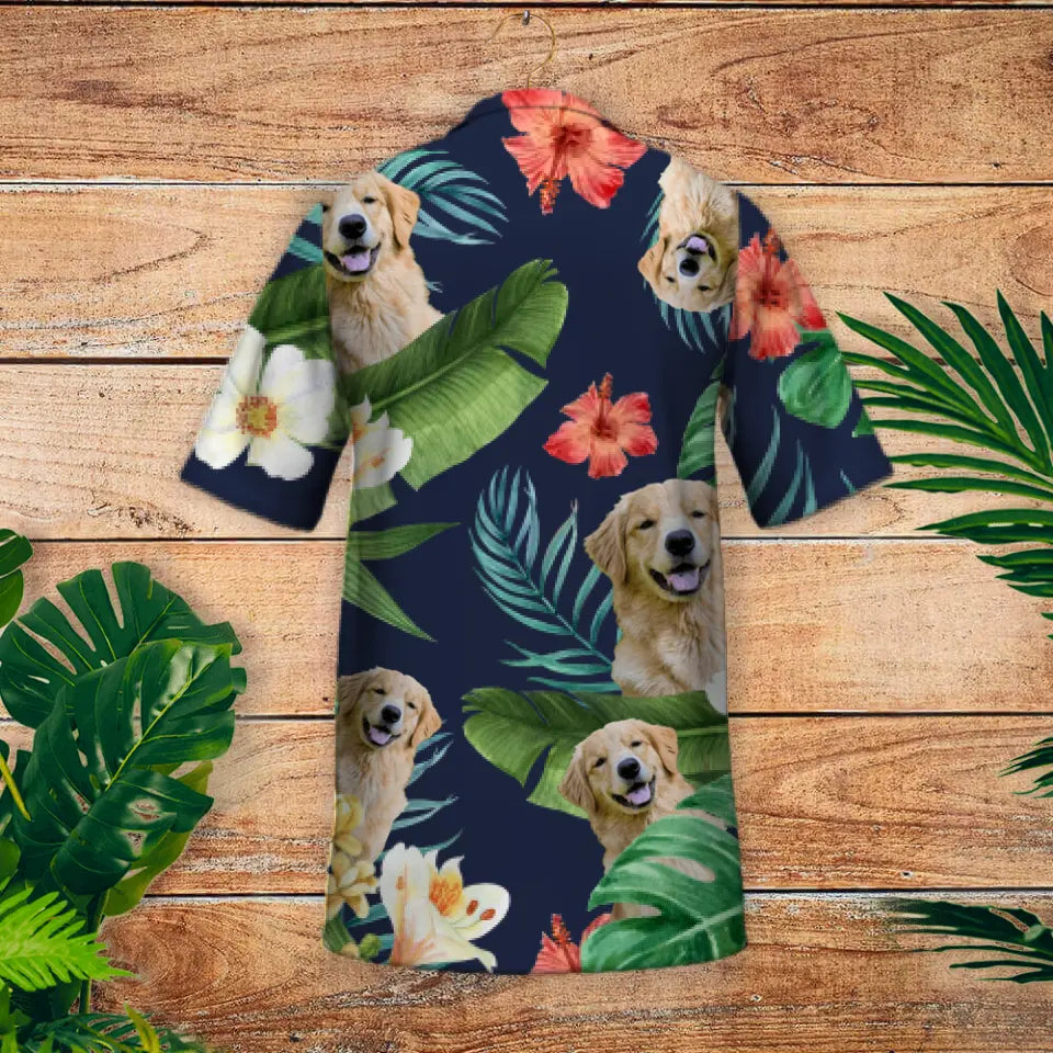 La tua foto - Camicia hawaiana personalizzata