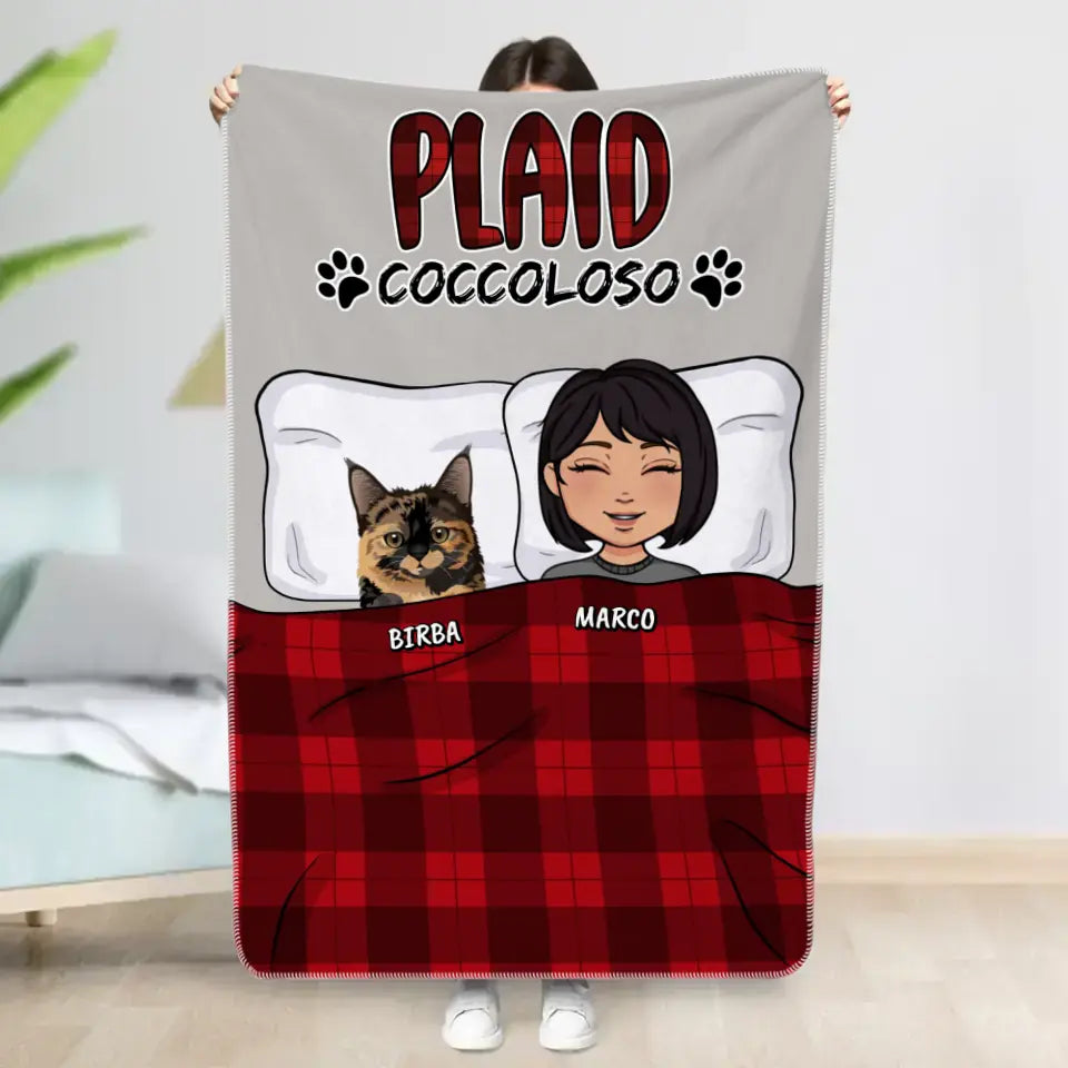 Plaid coccoloso - Plaid personalizzato