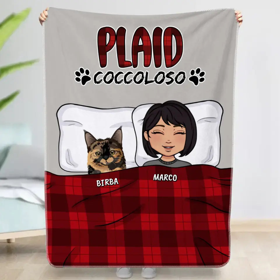 Plaid coccoloso - Plaid personalizzato