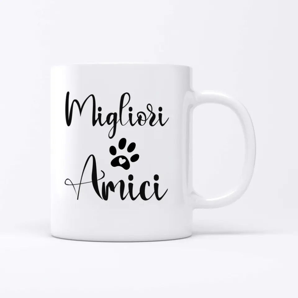 Donna con animali - Tazza personalizzata