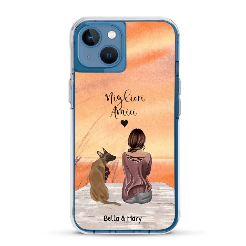 Custodia per il telefono personalizzata - Insieme al mio animale domestico