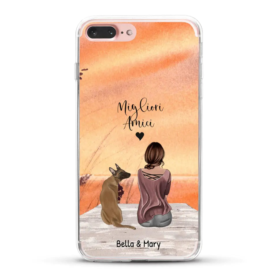 Insieme al mio animale domestico – Custodia per il telefono personalizzata