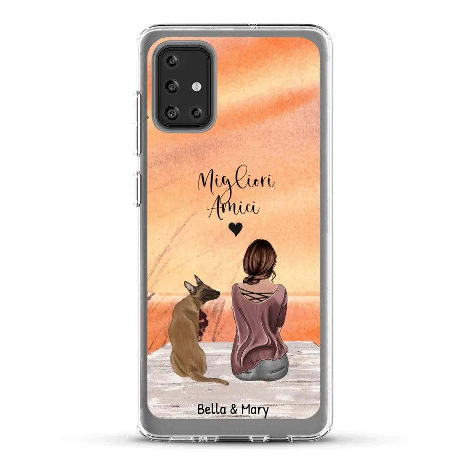 Custodia per il telefono personalizzata - Insieme al mio animale domestico