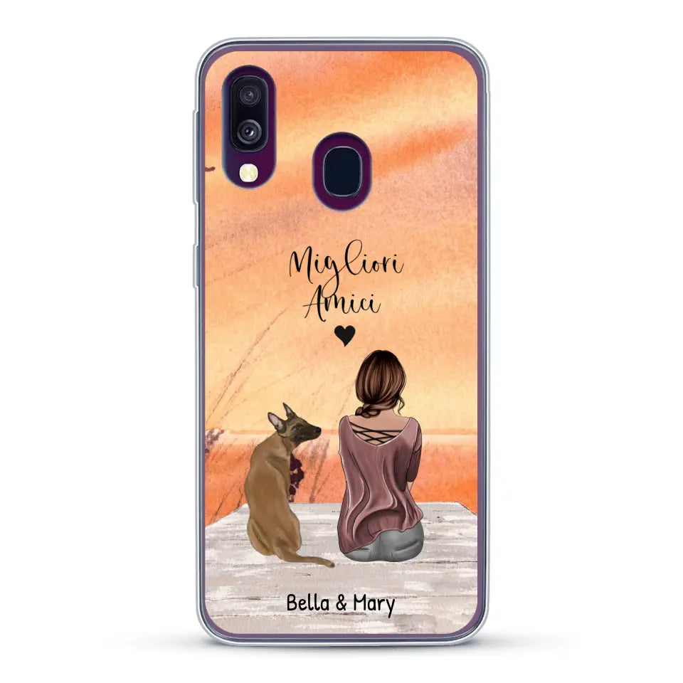 Custodia per il telefono personalizzata - Insieme al mio animale domestico