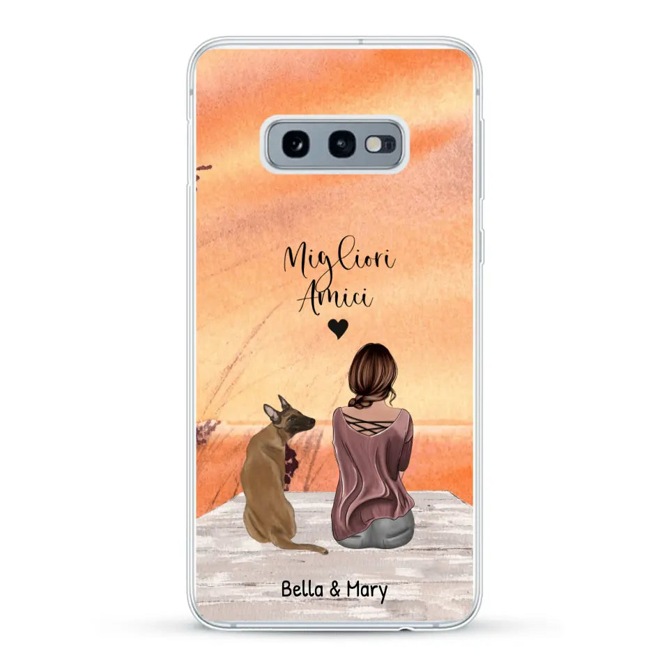 Custodia per il telefono personalizzata - Insieme al mio animale domestico