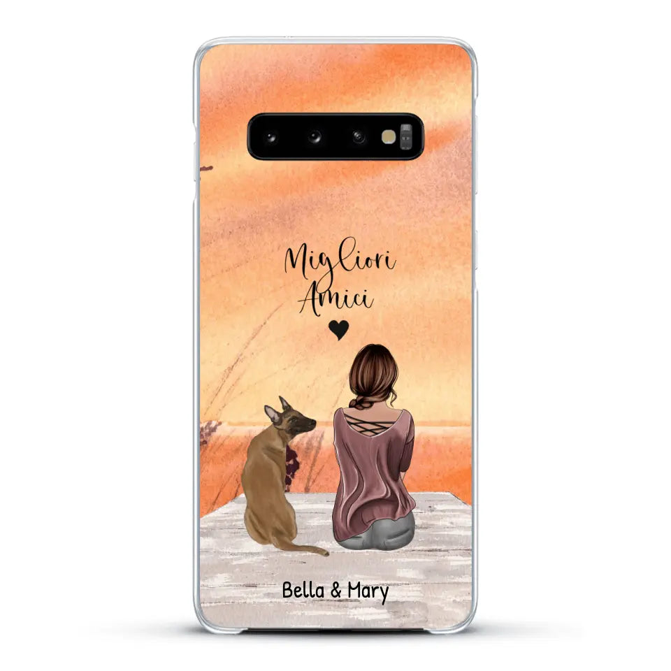 Insieme al mio animale domestico – Custodia per il telefono personalizzata