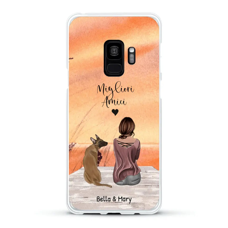 Insieme al mio animale domestico – Custodia per il telefono personalizzata