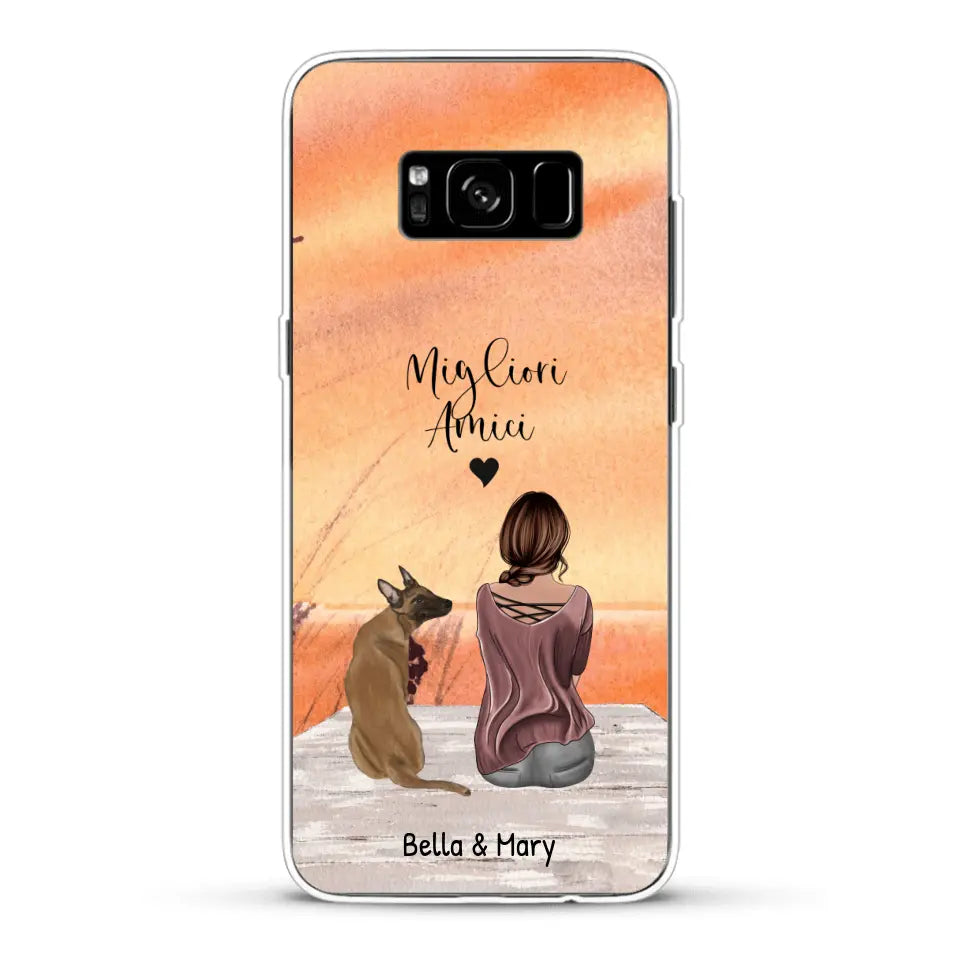 Custodia per il telefono personalizzata - Insieme al mio animale domestico
