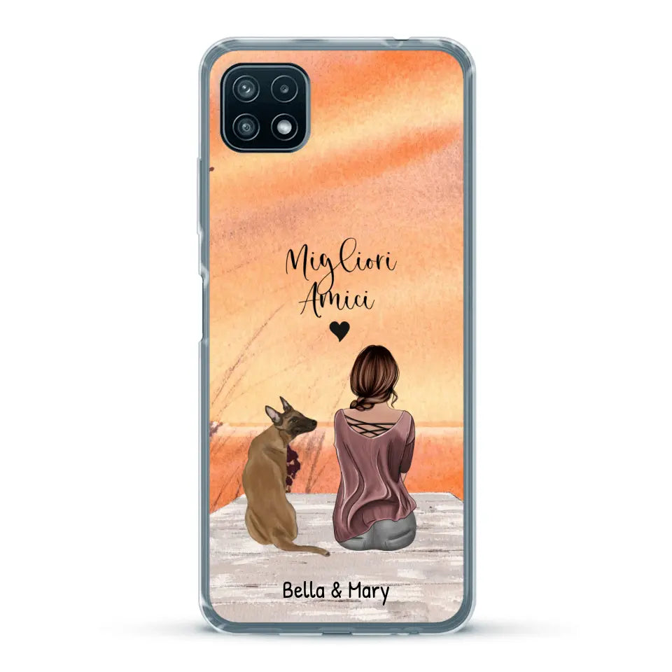 Insieme al mio animale domestico – Custodia per il telefono personalizzata