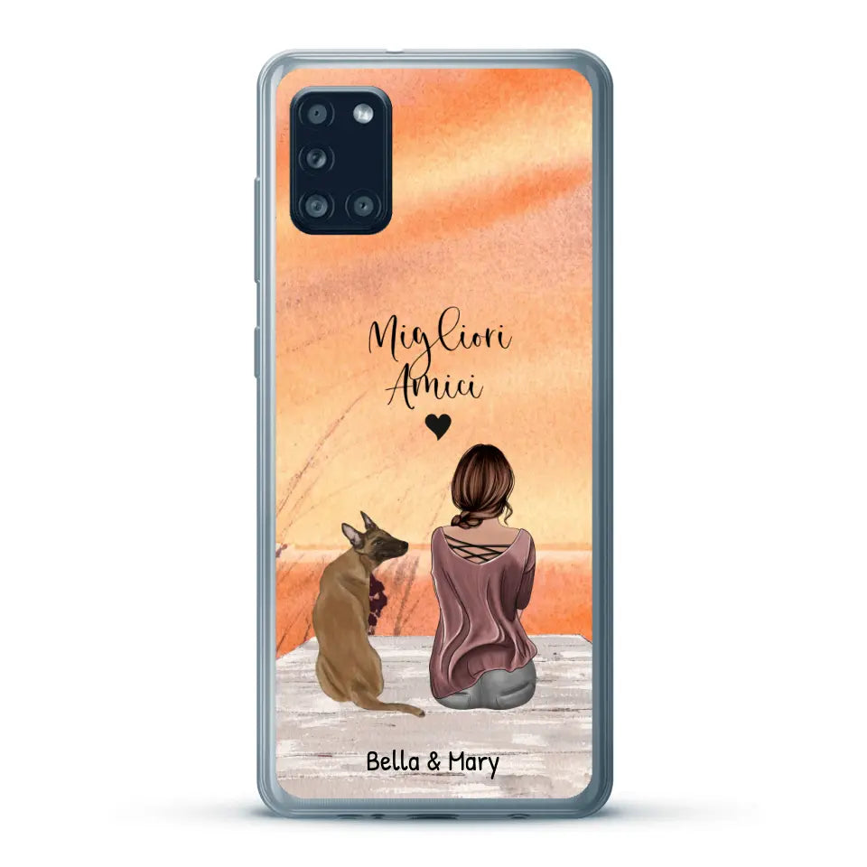 Custodia per il telefono personalizzata - Insieme al mio animale domestico