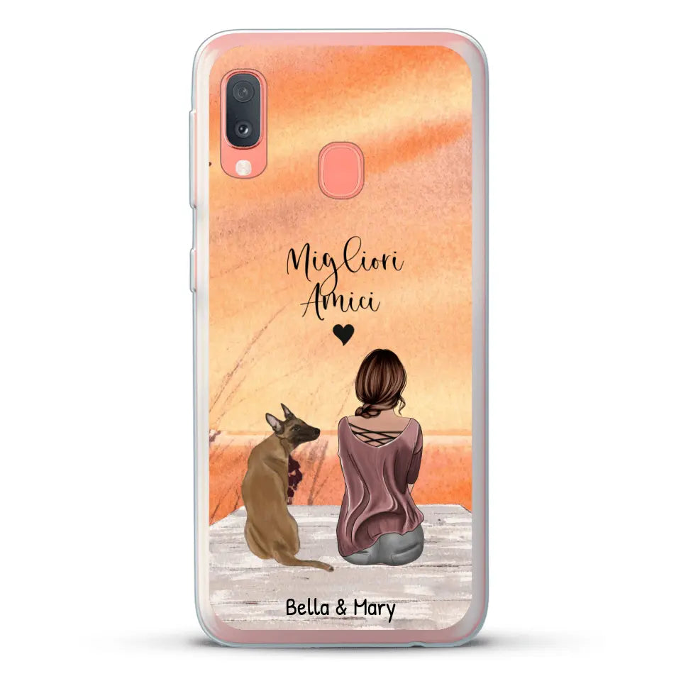 Custodia per il telefono personalizzata - Insieme al mio animale domestico