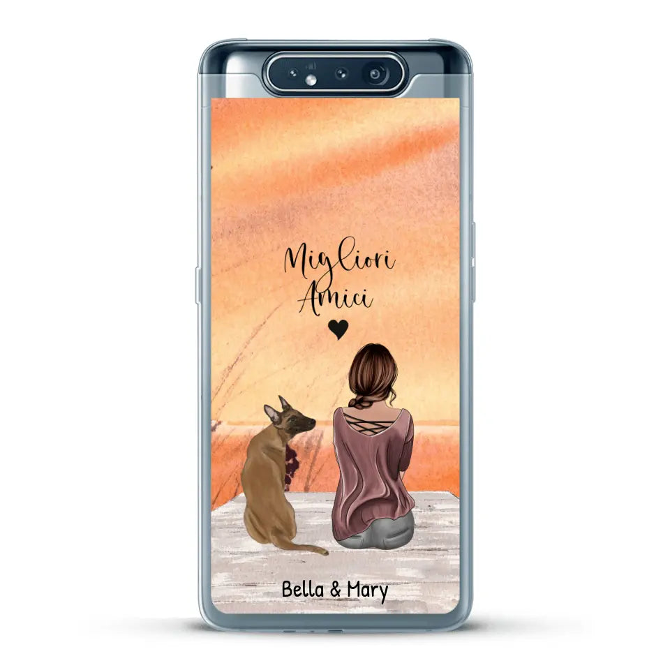 Custodia per il telefono personalizzata - Insieme al mio animale domestico