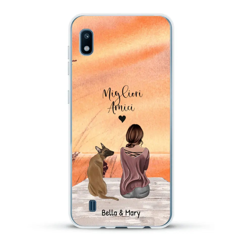 Insieme al mio animale domestico – Custodia per il telefono personalizzata