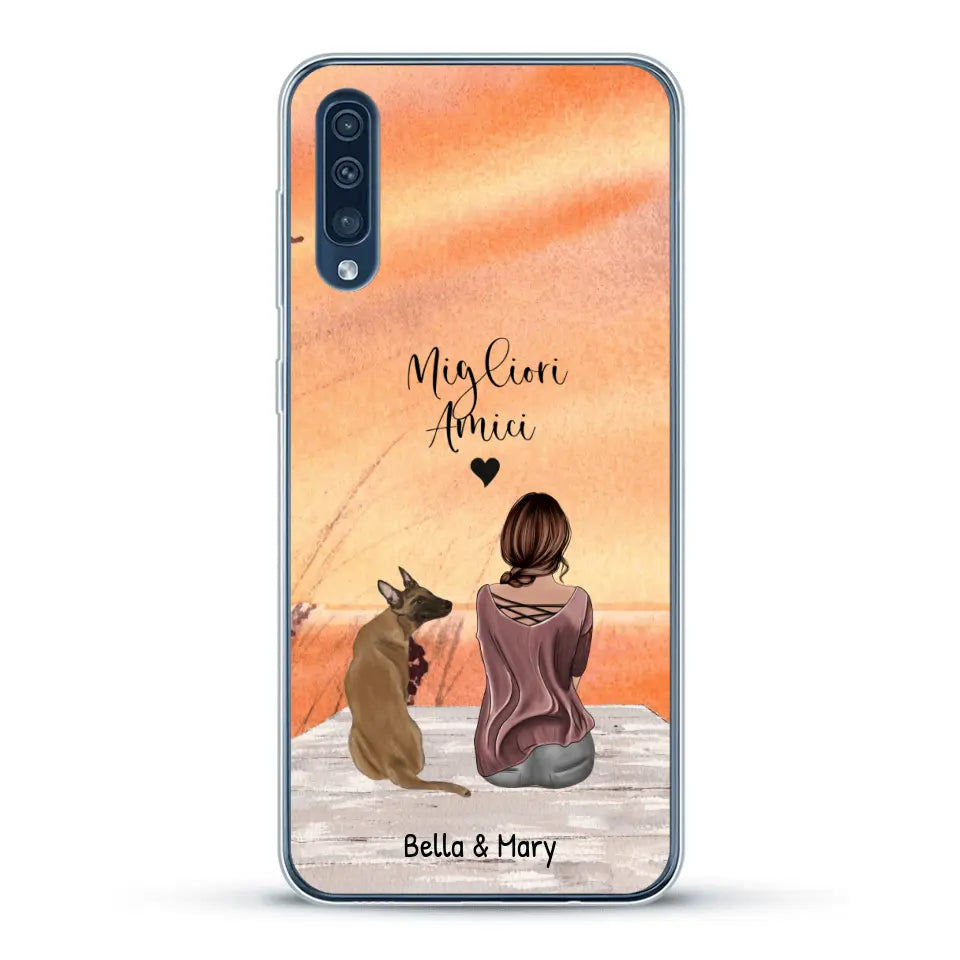 Insieme al mio animale domestico – Custodia per il telefono personalizzata