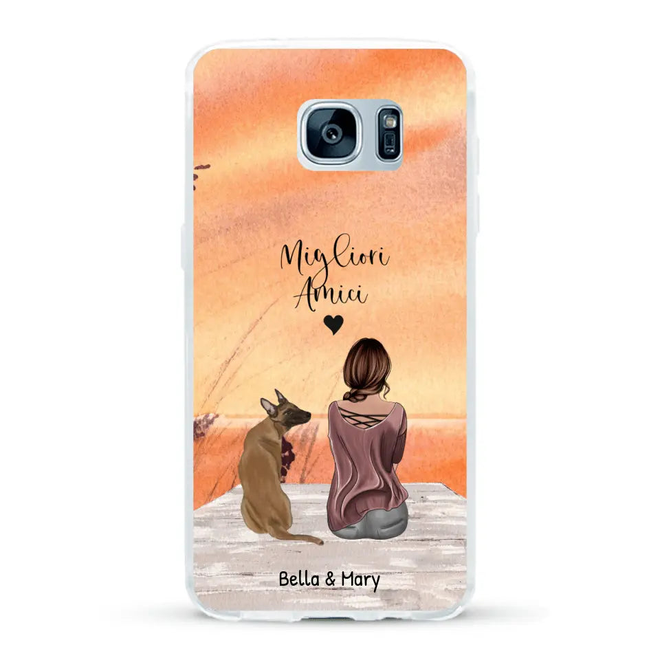 Custodia per il telefono personalizzata - Insieme al mio animale domestico