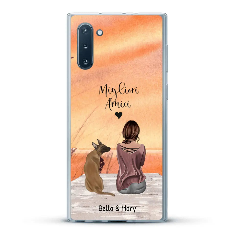 Custodia per il telefono personalizzata - Insieme al mio animale domestico