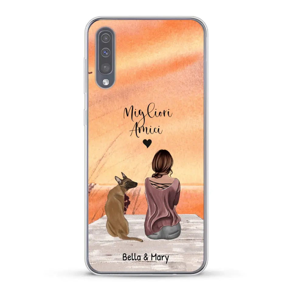 Custodia per il telefono personalizzata - Insieme al mio animale domestico