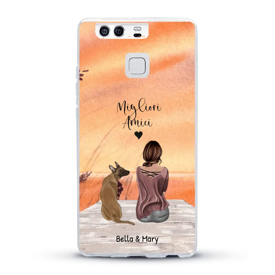 Insieme al mio animale domestico – Custodia per il telefono personalizzata