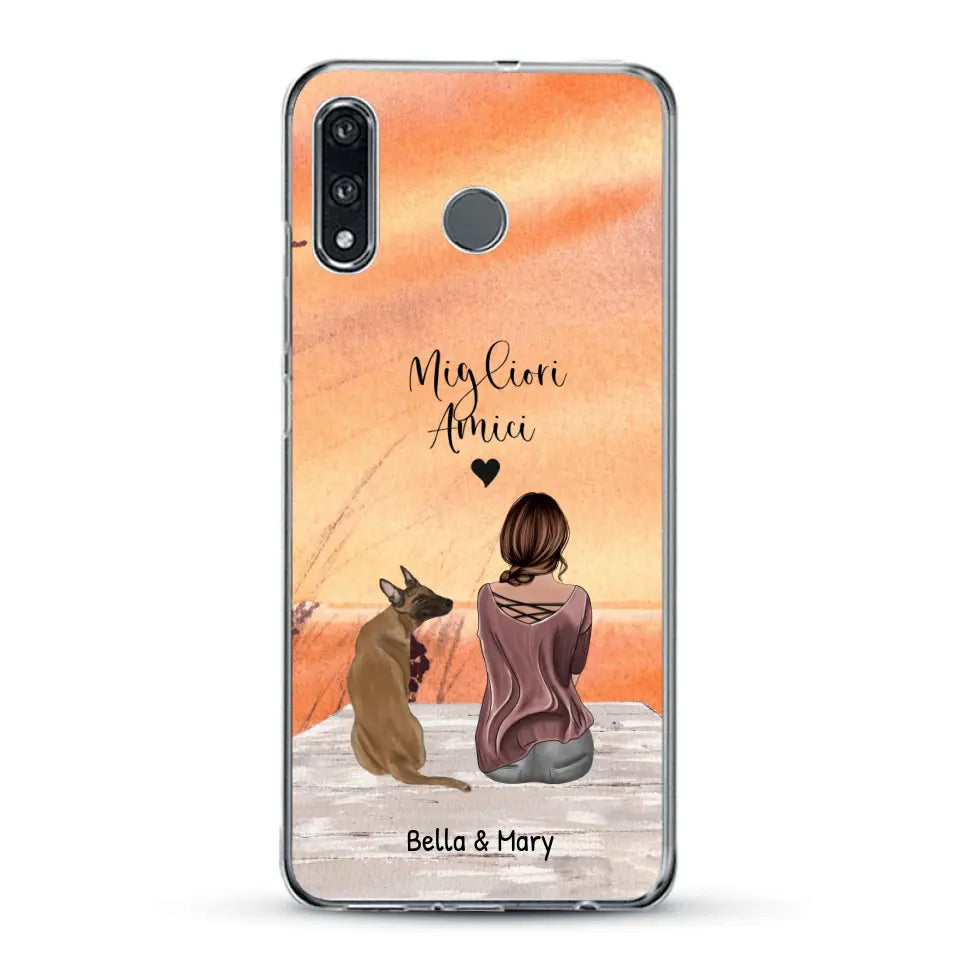 Insieme al mio animale domestico – Custodia per il telefono personalizzata