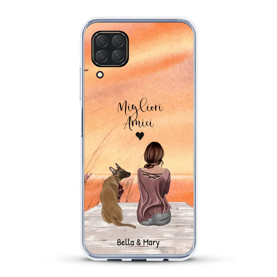Insieme al mio animale domestico – Custodia per il telefono personalizzata