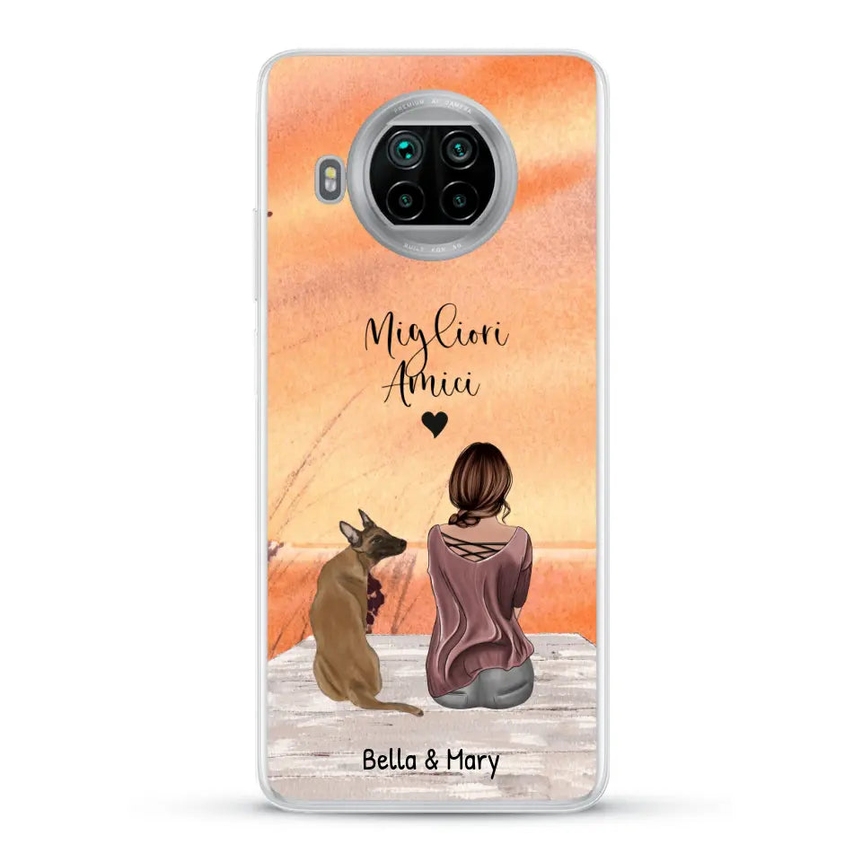 Insieme al mio animale domestico – Custodia per il telefono personalizzata