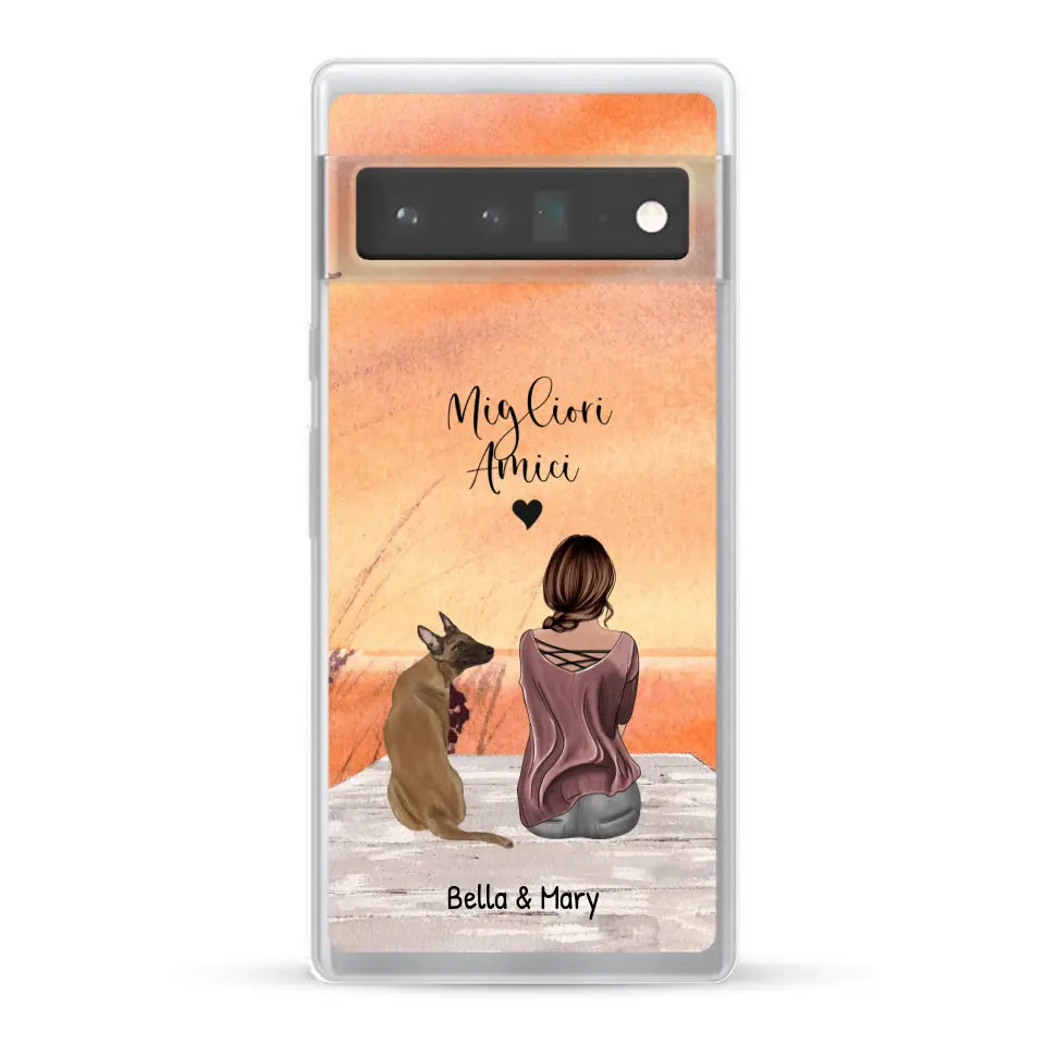 Insieme al mio animale domestico – Custodia per il telefono personalizzata