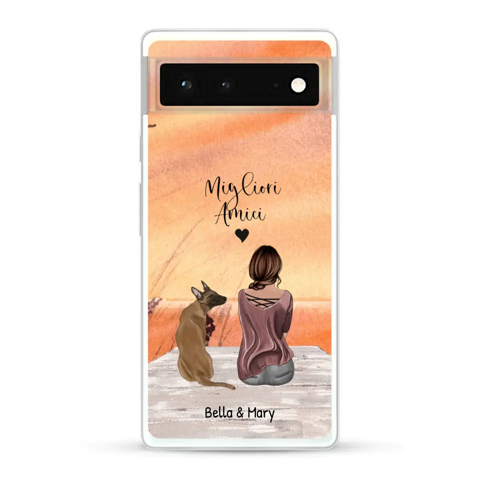 Insieme al mio animale domestico – Custodia per il telefono personalizzata