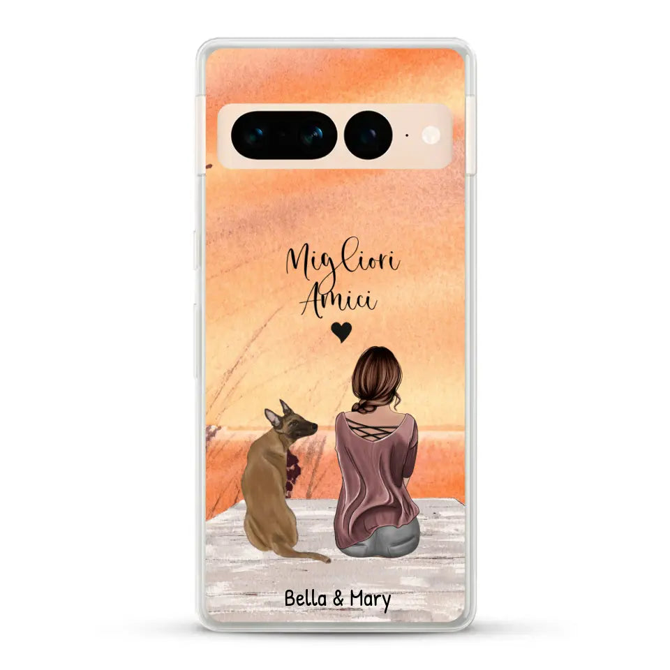 Insieme al mio animale domestico – Custodia per il telefono personalizzata