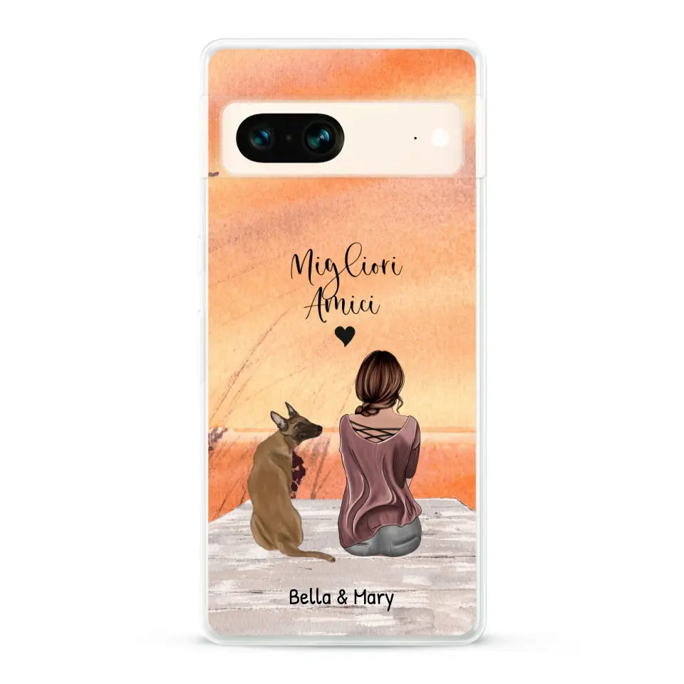 Insieme al mio animale domestico – Custodia per il telefono personalizzata