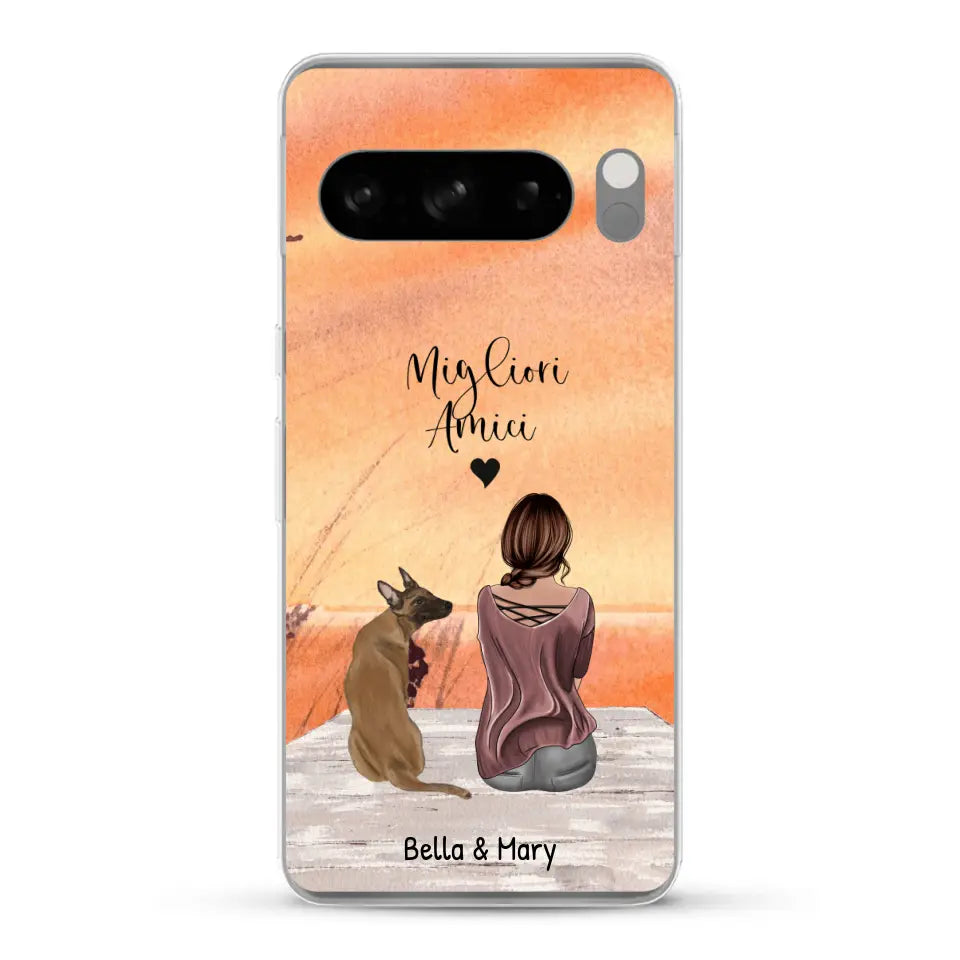 Insieme al mio animale domestico – Custodia per il telefono personalizzata