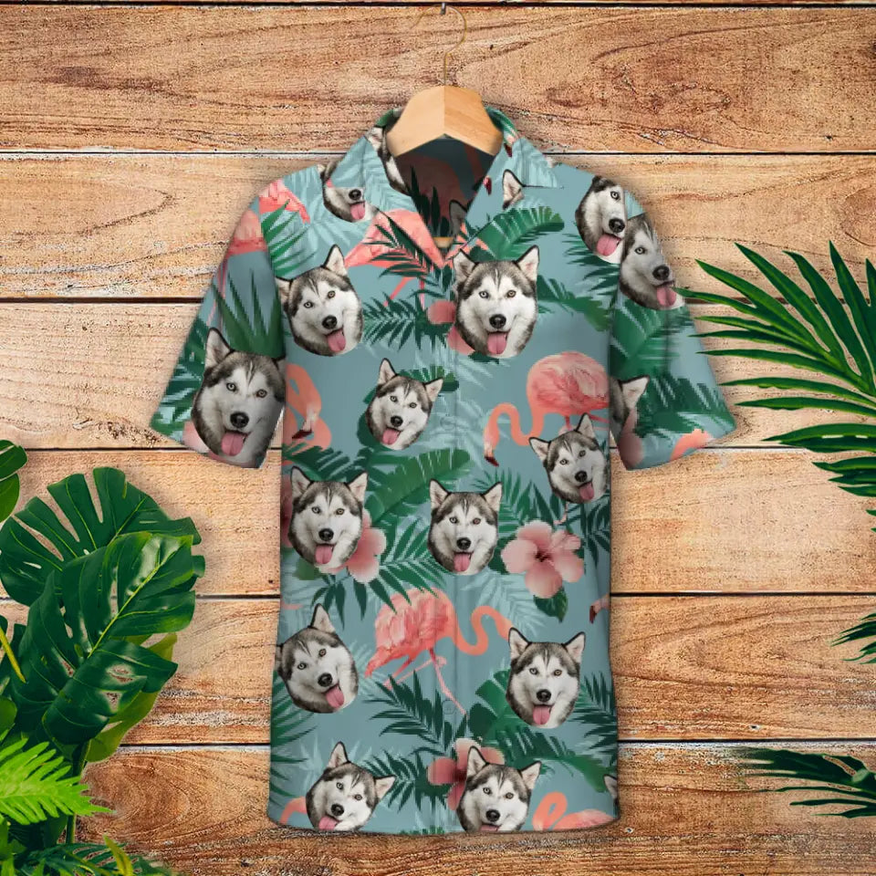 Stampa paradiso - Camicia hawaiana personalizzata