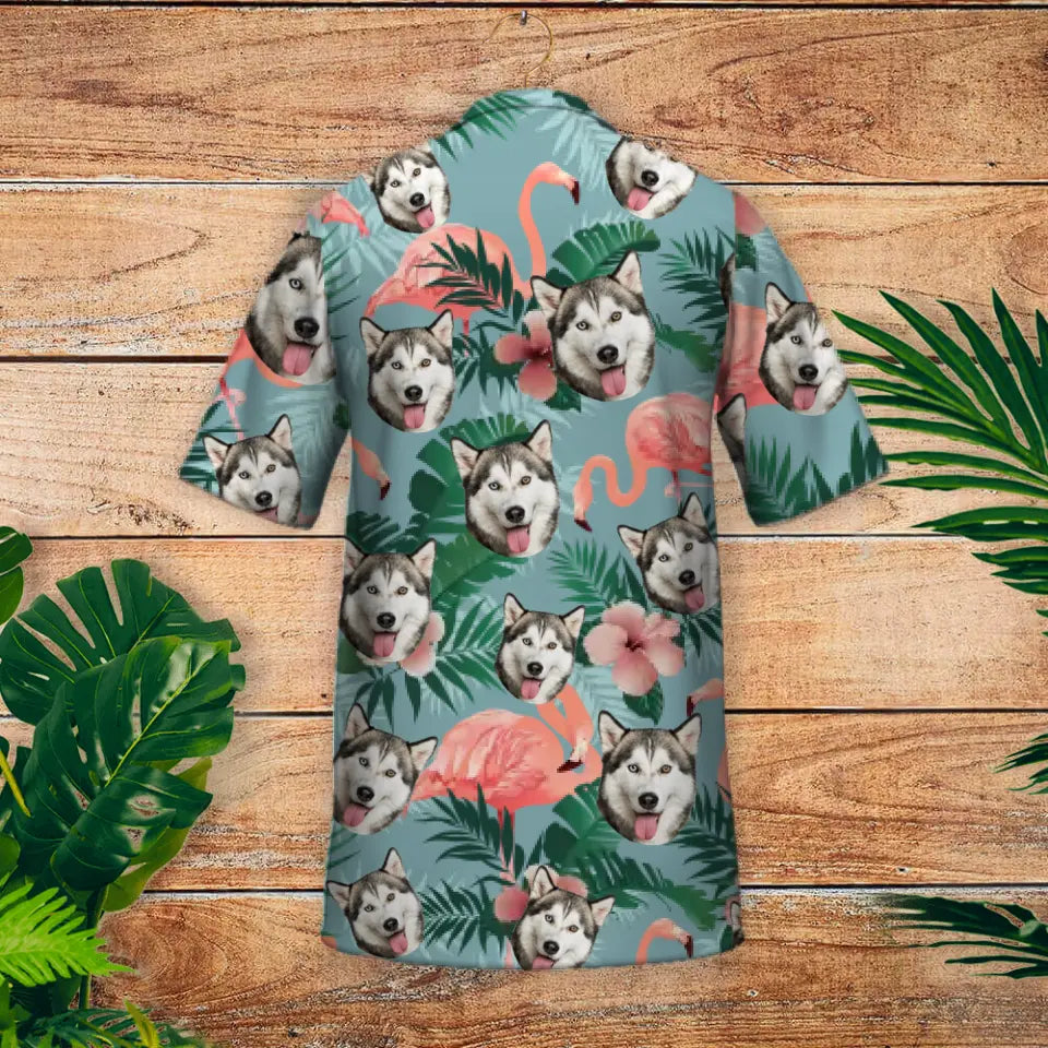 Stampa paradiso - Camicia hawaiana personalizzata