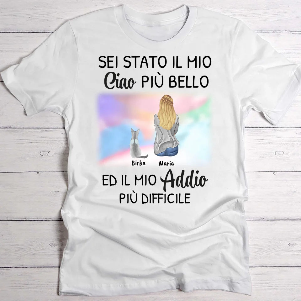 Il mio ciao più bello - Maglietta Personalizzata