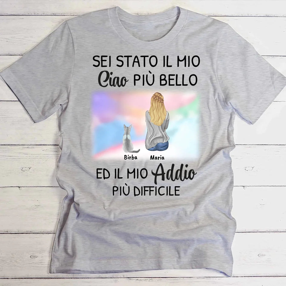 Il mio ciao più bello - Maglietta Personalizzata