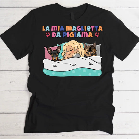 La mia maglietta ufficiale da pigiama - Maglietta personalizzata