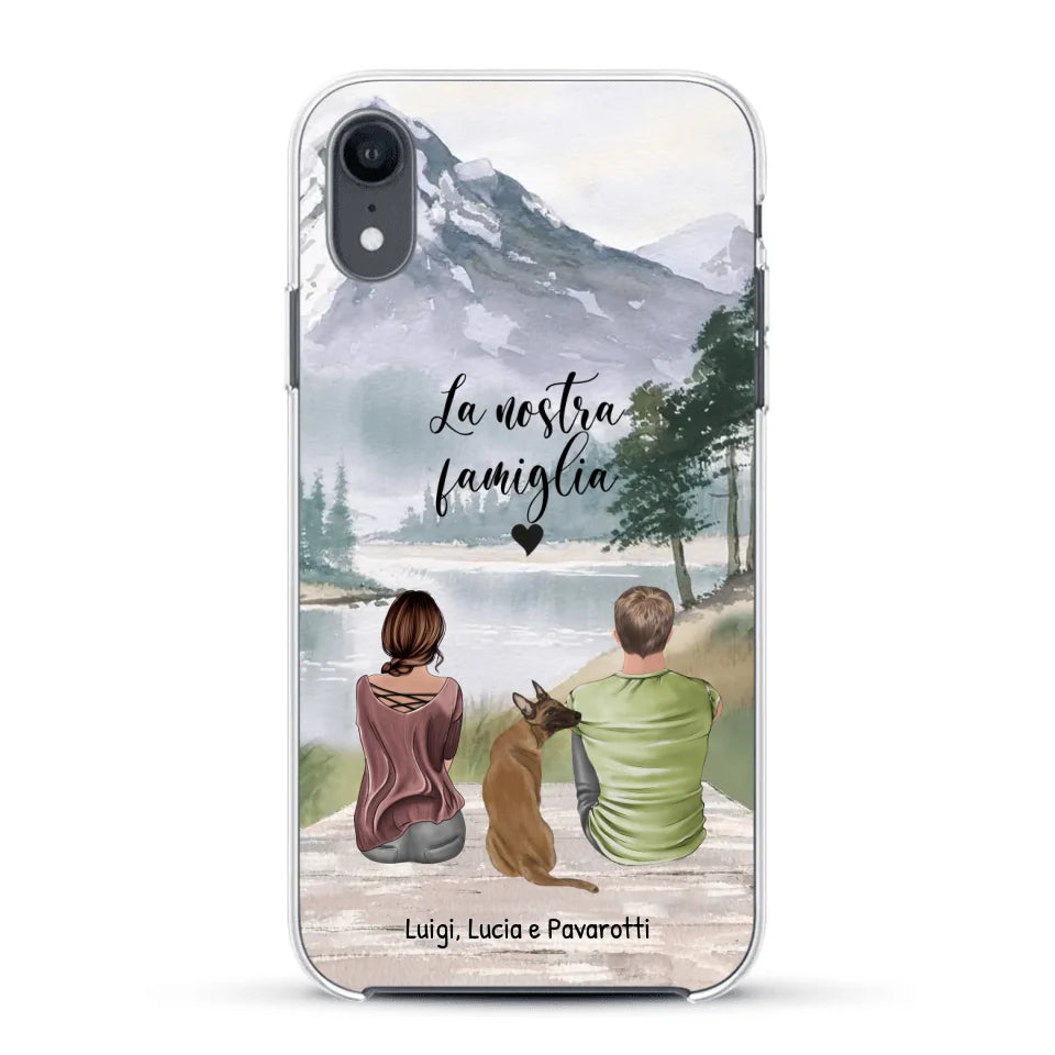 Insieme al nostro animale domestico - Custodia per il telefono personalizzata
