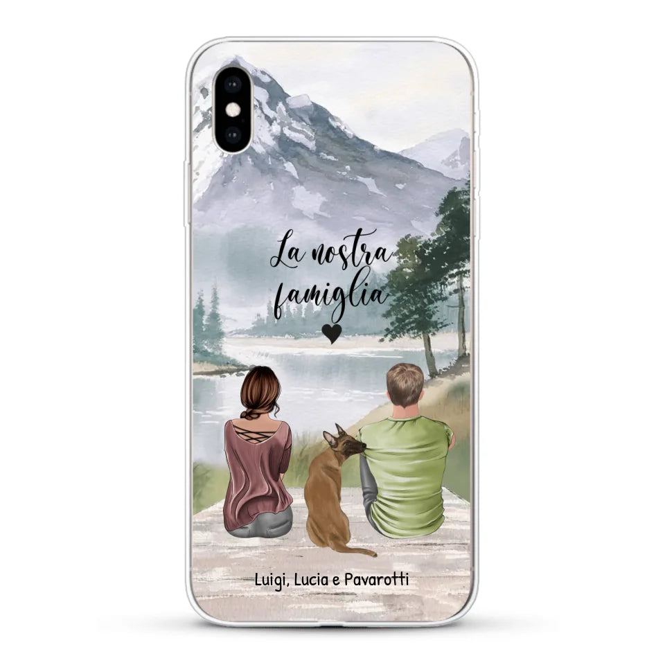 Insieme al nostro animale domestico - Custodia per il telefono personalizzata
