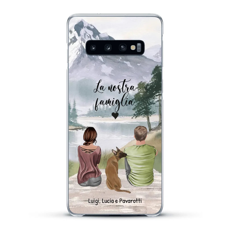 Insieme al nostro animale domestico - Custodia per il telefono personalizzata
