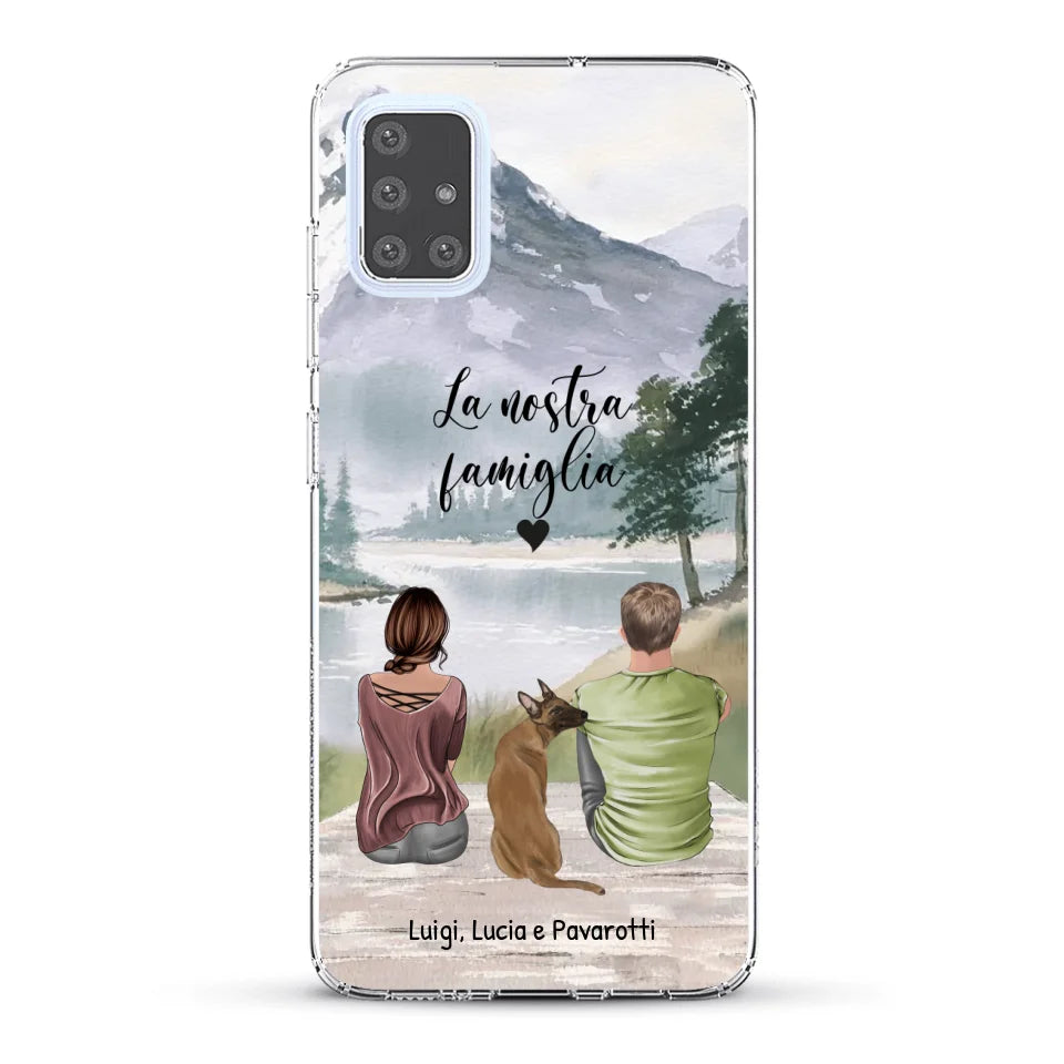 Insieme al nostro animale domestico - Custodia per il telefono personalizzata